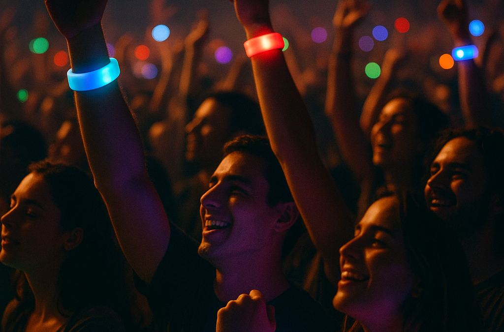 Datenschutz und Sicherheit bei LED-Armbändern für Events