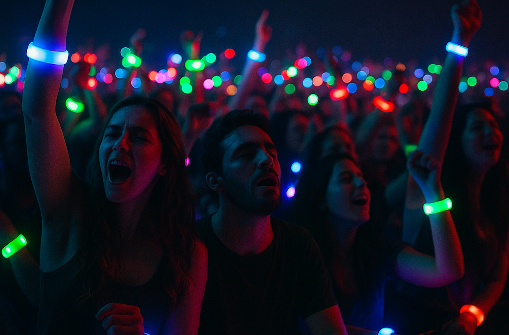 Synchronized LED Wristbands: Enhance Your Event Experience