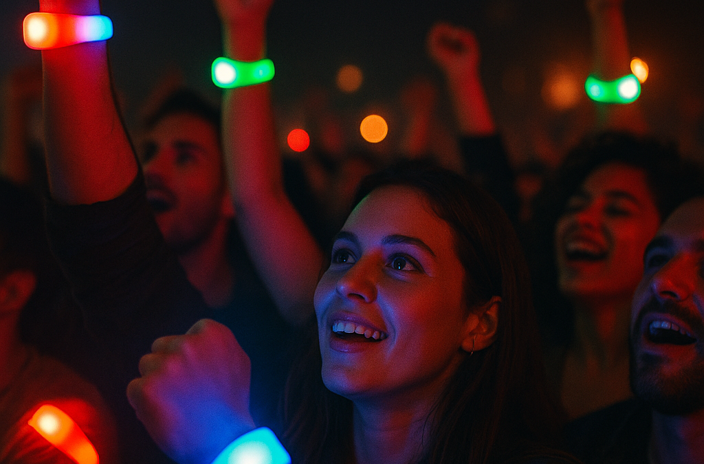 Personalisierte Lichtpfade für unvergessliche Events