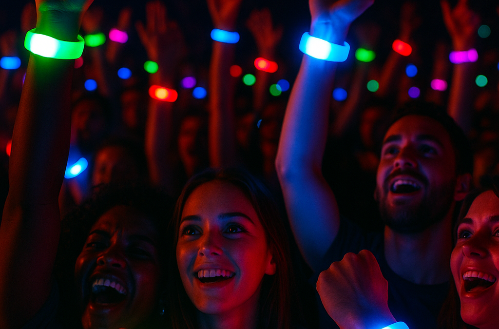 Messbare ROI-Modelle für LED-Armbänder bei Events