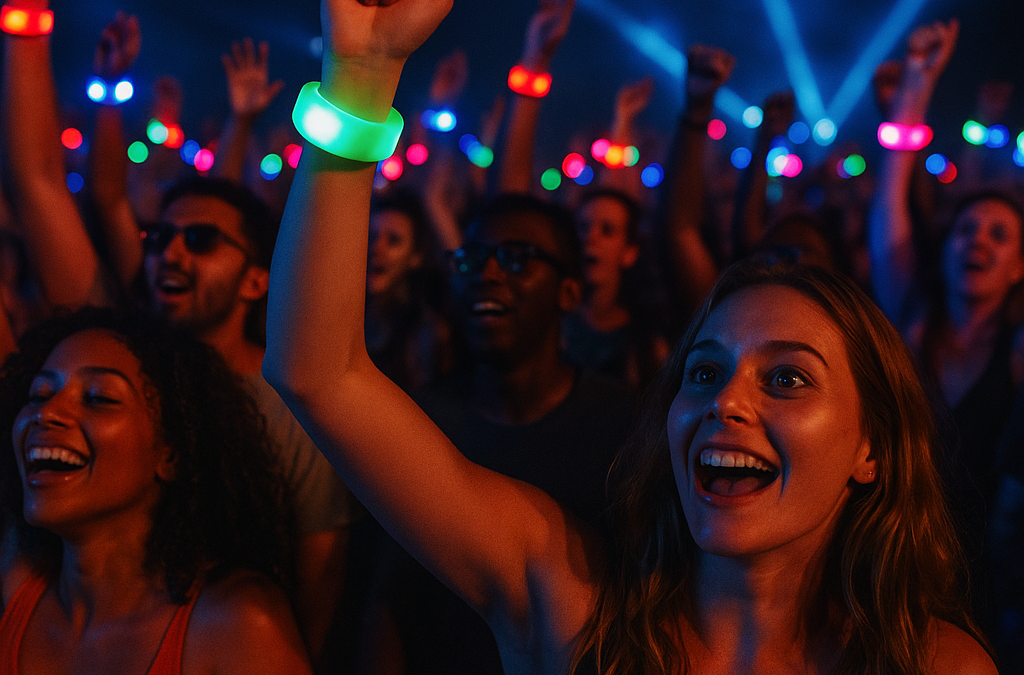 Inklusive Eventgestaltung mit LED-Armbändern für alle